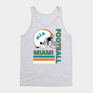 Miami Football Vintage Style Tank Top